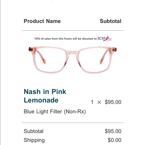 Felix Gray -Blue light blocker glasses (no script) - Picture 4 of 4